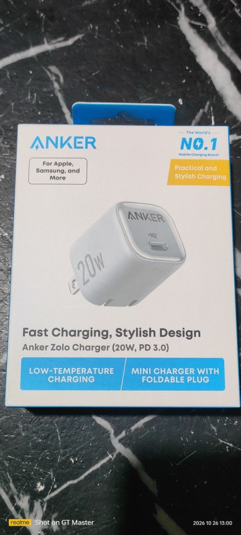 Anker zolo 20w charger blue (Category: Chargers & Cables) located in Manila. Submitted by mateobelen2319 (Listing ID 1470503355, Image 1). Description: Fs: Anker zolo 20w charger Brandnew Sealed Color:blue mit up pick up or lalamove sa malau tondo manila location pm sa interested.tia.