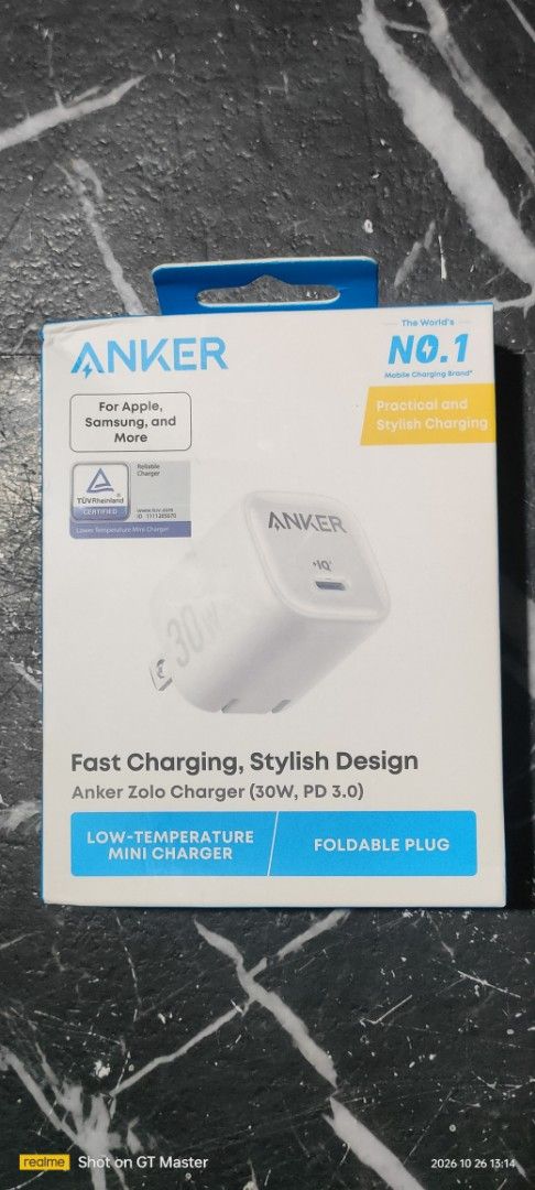 Anker zolo 30w charger white (Category: Chargers & Cables) located in Manila. Submitted by mateobelen2319 (Listing ID 1470501794, Image 1). Description: Fs: Anker zolo 30w charger Brandnew Sealed Color:white mit up pick up or lalamove sa malau tondo manila location pm sa interested.tia .
