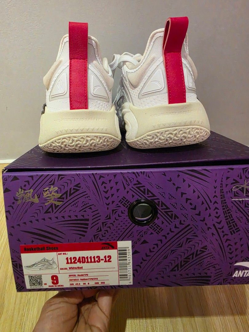 Anta Kai 1 Taiji 9Us (Category: Sneakers) located in Quezon City. Submitted by dhbailey13 (Listing ID 1470461750, Image 3). Description: fs kai 1 taiji 9us 4k loc: QC.