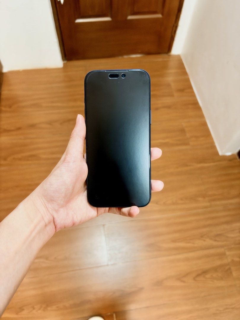 Apple iPhone 17 Pro Max Blue (Category: Cases & Sleeves) located in Manila. Submitted by izafabienne (Listing ID 1470557138, Image 2). Description: - Model: iPhone Pro Max - Color: Blue - Condition: Working great, pristine condition - Display: Clean screen with Dynamic Island - Camera: Triple camera setup on the back - Ports: USB-C port and speaker grilles at the bottom - Battery health: Normal at 91% - Reason for selling: Upgraded Will include a
