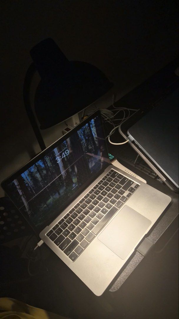 Apple MacBook Air Space Grey (Category: Laptops & Notebooks) located in Manila. Submitted by arci9307 (Listing ID 1470386001, Image 3). Description: Time to let go of my MacBook M1 and find it a new home! 🥹 Hoping it finds a new owner who will love and enjoy using it as much as I did. 🤍 ✨ Specs: • Apple M1 chip • 13.3-inch Retina Display • RAM: 8GB • Storage: 256GB 🎁 FREEBIE FOR THE BUYER! Whoever buys the MacBook will also get a laptop bag fo