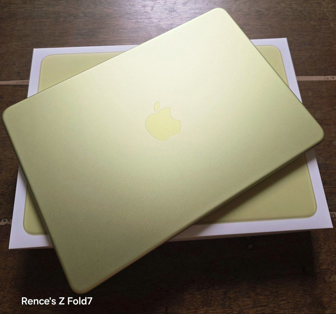 Apple Macbook Neo 512gb Citrus with touch ID (Category: Laptops & Notebooks) located in Manila. Submitted by gamengrind (Listing ID 1470351679, Image 1). Description: Macbook Neo 512gb Citrus with touch ID Selling Price - 40500 Swapping price is a bit higher Complete package with receipt from Datablitz (June 25, 2026 DOP) Smooth like new 9 cycle count 512gb storage With touch ID (256gb variant doesn’t have touch ID) No icloud issue No issue Rfs: 