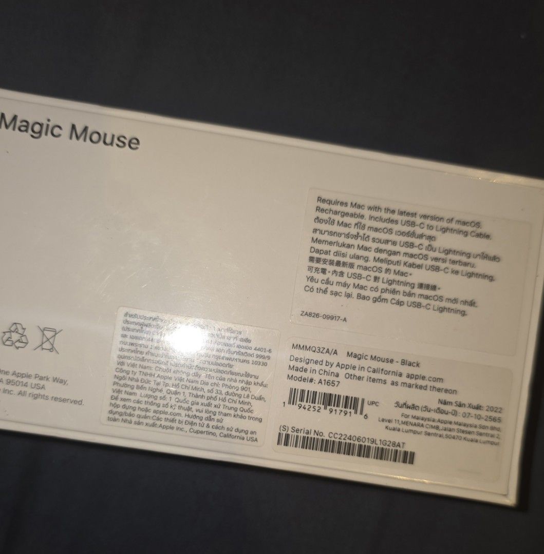 Making Magic Customer Service Training Apple Magic Mouse - Black, Computers & Tech, Parts & Accessories, Mouse ...