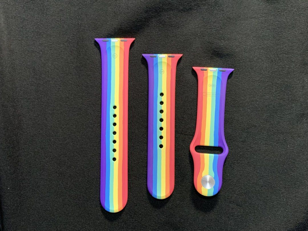 Applewatch Strap RAINBOW (Category: Wearables & Smart Watches) located in Makati City. Submitted by dreaaagandaaa (Listing ID 1470410544, Image 1). Description: .