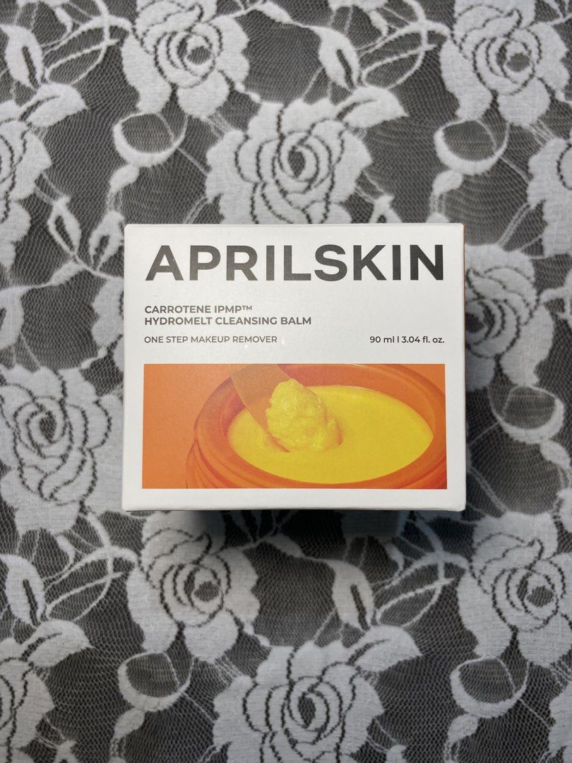 APRILSKIN Carotene IPMP Hydromelt Cleansing Balm (Category: Face Care) located in Calabanga. Submitted by velvetblunt (Listing ID 1470491821, Image 1). Description: *NEVER BEEN USED* completely unused, opened them for unboxing video ₱ 7k for take all (2nd slide) negotiable.
