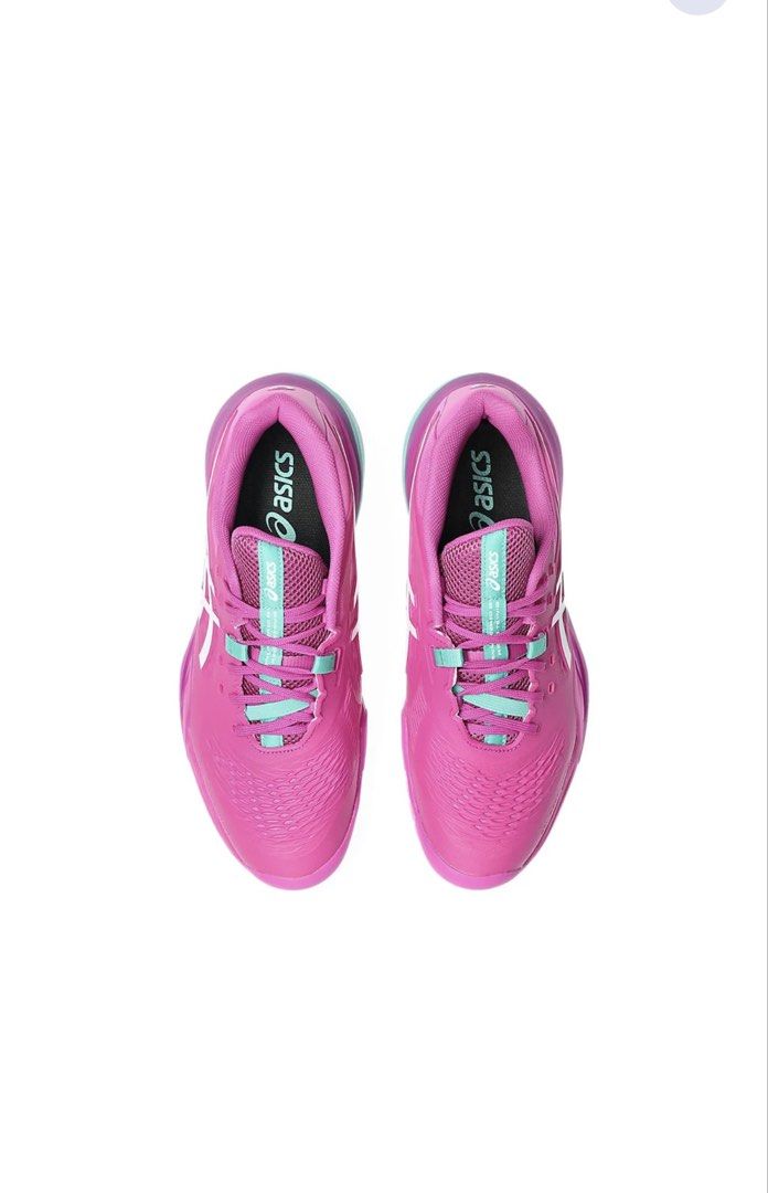 ASICS Gel-Resolution X Shoes Pink Teal (Category: Sneakers) located in Manila. Submitted by jnmri (Listing ID 1470385405, Image 2). Description: Look how gorg this is. This is brand new comes with box and tag pa! Let me know if you’re interested. Selling low. Bought from Asics Glorietta at 10,990. RFS: Running era 🤭 — The GEL-RESOLUTION™ X tennis shoe creates advanced comfort for players who like to control the game from the baseline. ​ DYNALACI