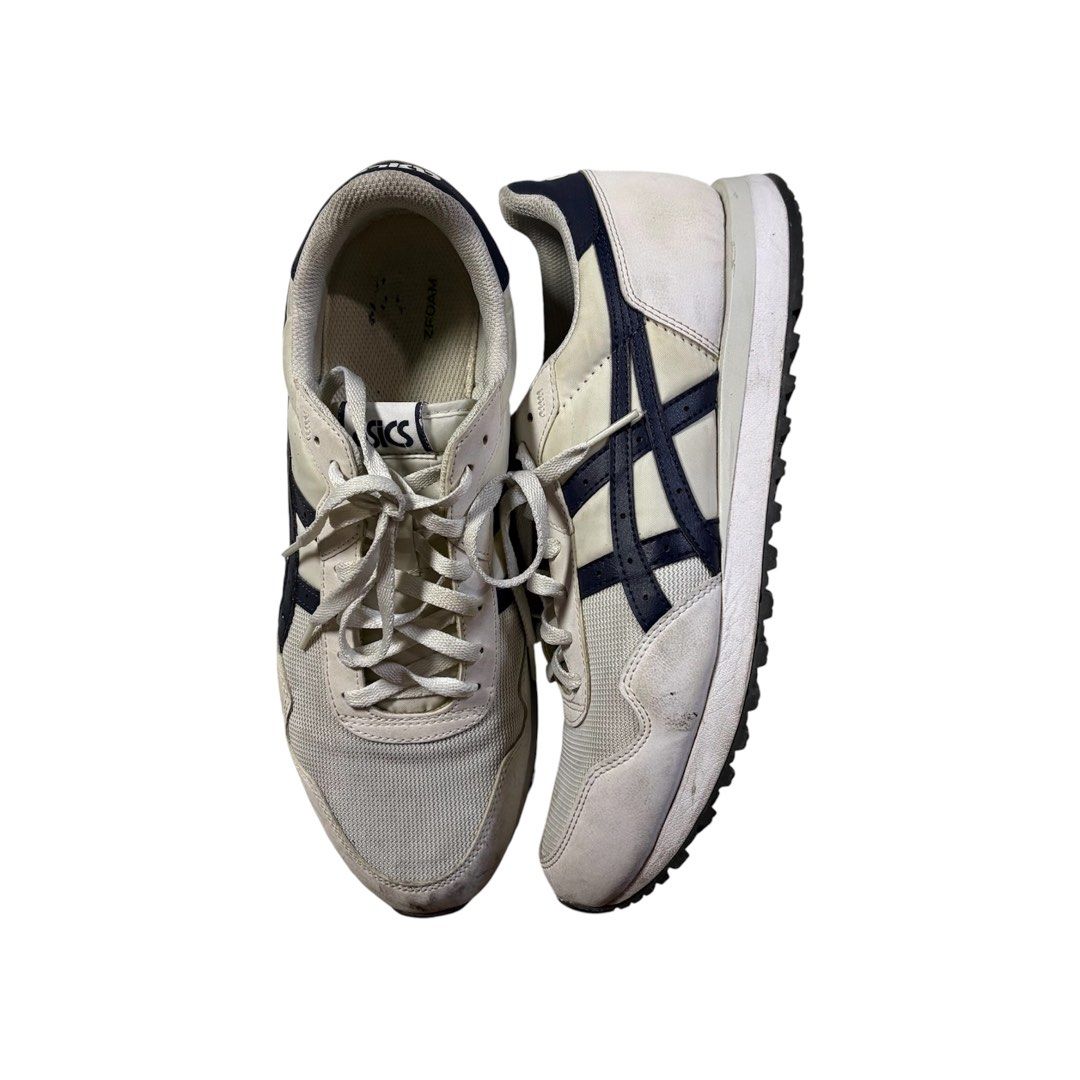 ASICS JP Tiger Runner 2 Sneakers in White (Category: Sneakers) located in Manila. Submitted by yama_archive (Listing ID 1470422668, Image 1). Description: ASICS JP Tiger Runner 2 Sneakers in White Size 11US / 10UK / 45EU / 28.5CM ₱2000 Issues: Needs deep cleaning Condition: 10/10 Color Rate: 10/10 *Color might be different in person due to camera settings/lighting* *No cancelling/exchange of items* *Shipping via J&T or Lalamove at buyer's expense