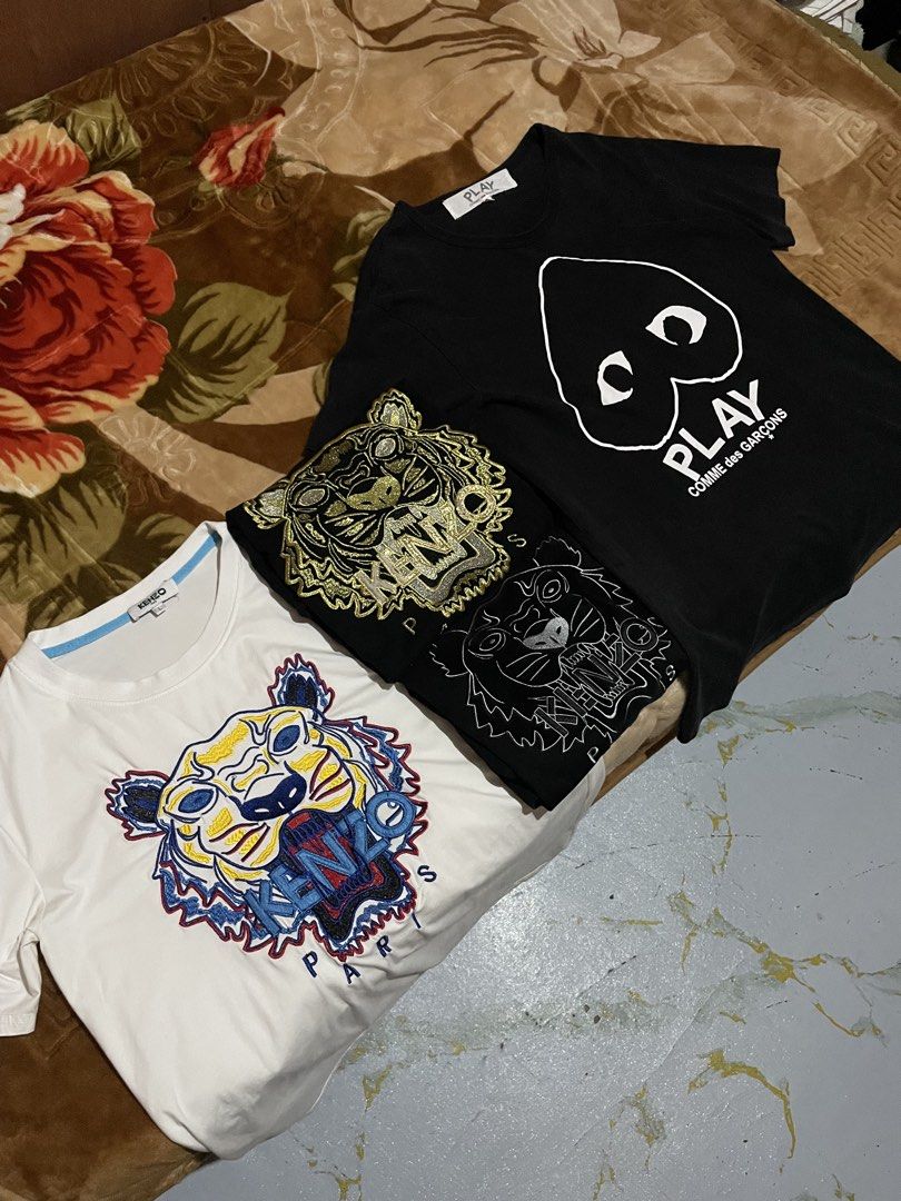 ASPACK 3 KENZO X CDG FOR ONLY 800 (Category: Tshirts & Polo Shirts ) located in Cagayan de Oro. Submitted by dwight_666 (Listing ID 1470492771, Image 1). Description: GOOD FOR MEDIUM LAHAT PANG LATAG OR PANG PSG GOOD CONDITION LAHAT MINIMAL ISSUES LANG GOODS PA COLOR RATE I. .