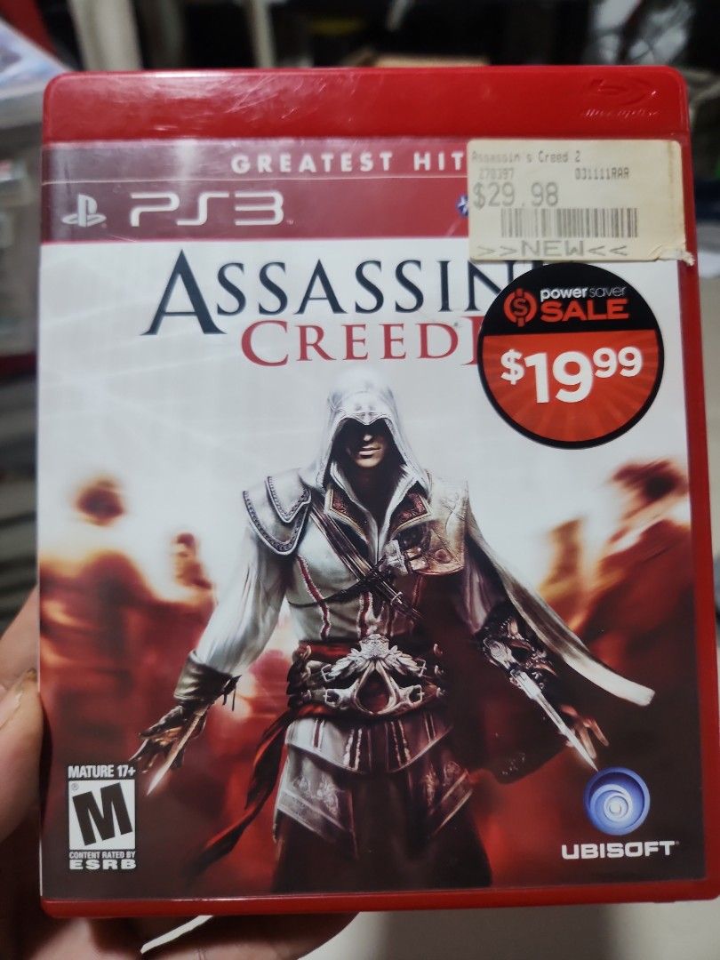 Assassin's Creed II PS3 Greatest Hits (Category: PlayStation) located in Quezon City. Submitted by gwift (Listing ID 1470369676, Image 1). Description: common games price based on gameye app or ebay sold listings. x45 tested working check other rare ps3 games posted. prices are subject to change on the day the game is to be paid due to price fluctuation..