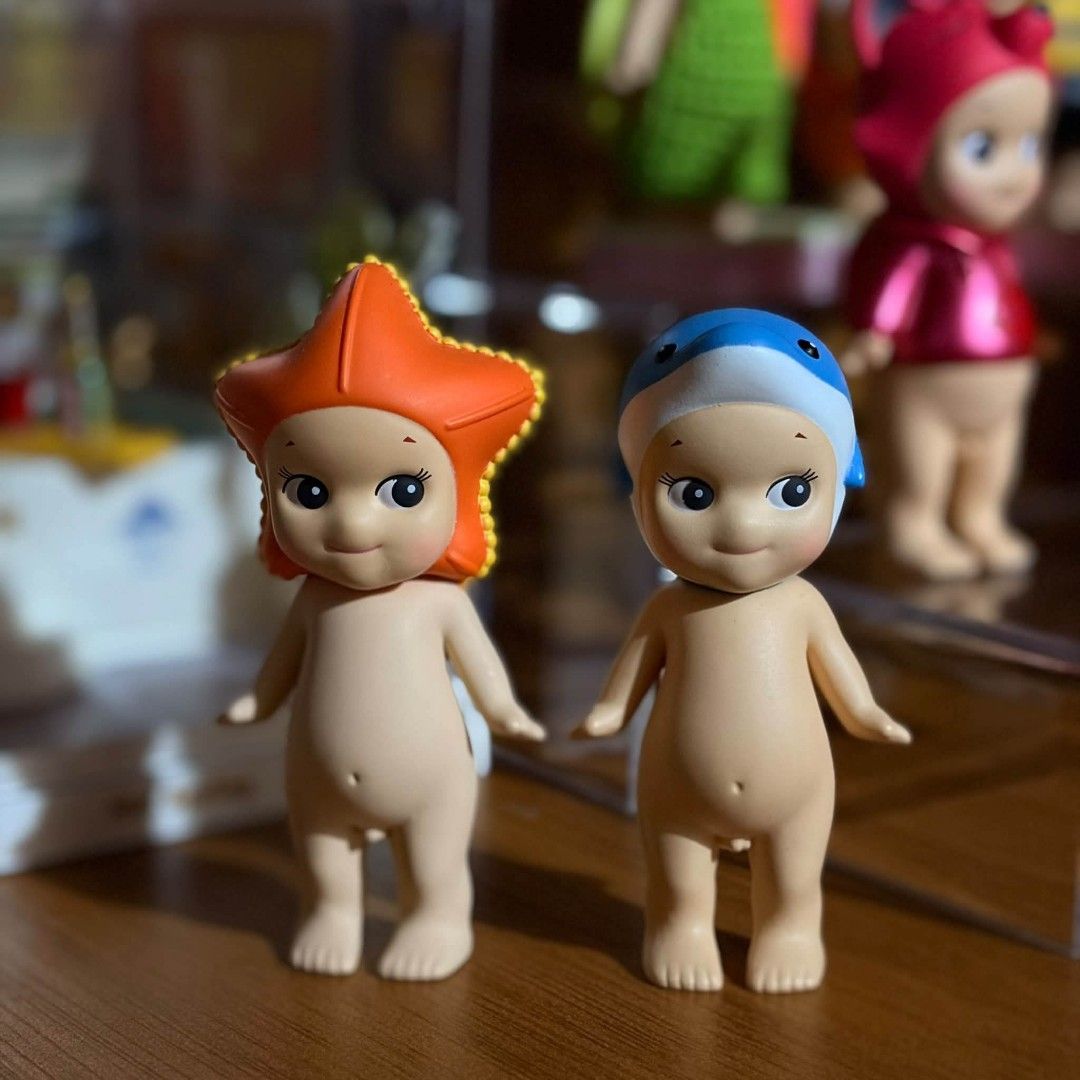 Assorted Sonny Angel Sets (Category: Designer & Blind Box Toys) located in Pasig City. Submitted by iamnicolett (Listing ID 1470480314, Image 3). Description: WTS/ LFB 1k each set except cow set 1.5k and waac set 2.5k x sensi / x lowballer / PAYO only clothes not included. location: pasig.