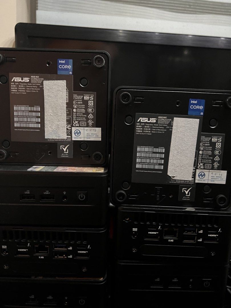 ASUS NUC 13 Pro Intel Core i5 Mini PC (Category: Desktops) located in Mandaluyong City. Submitted by l2ayne (Listing ID 1470472085, Image 3). Description: Asus NUC 13 Pro Mini PC Intel Core i5 13th gen processor 16gb ram 3200mhz 8GBx2 Dual Channel 512gb nvme 100% 0days power on time Integrated Graphics Integrated LAN Ethernet Connection Integrated Wireless Integrated Bluetooth Original power adapter included License Windows 11 Pro OS Tested No Is
