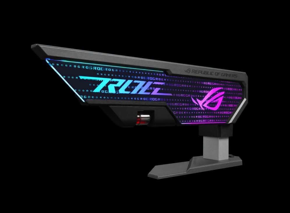 Asus ROG Herculx Graphics Card Holder (Category: Other Accessories) located in Davao. Submitted by spotnick15 (Listing ID 1470460421, Image 2). Description: Selling My: Asus ROG Herculx Graphics Card Holder The robust ROG Herculx Graphics Card Holder securely fortifies even the most powerful cards, plus offers an easy-to-use design and extensive compatibility. • Stand design is compatible with a variety of chassis and doesn’t occupy PCIe slots. •
