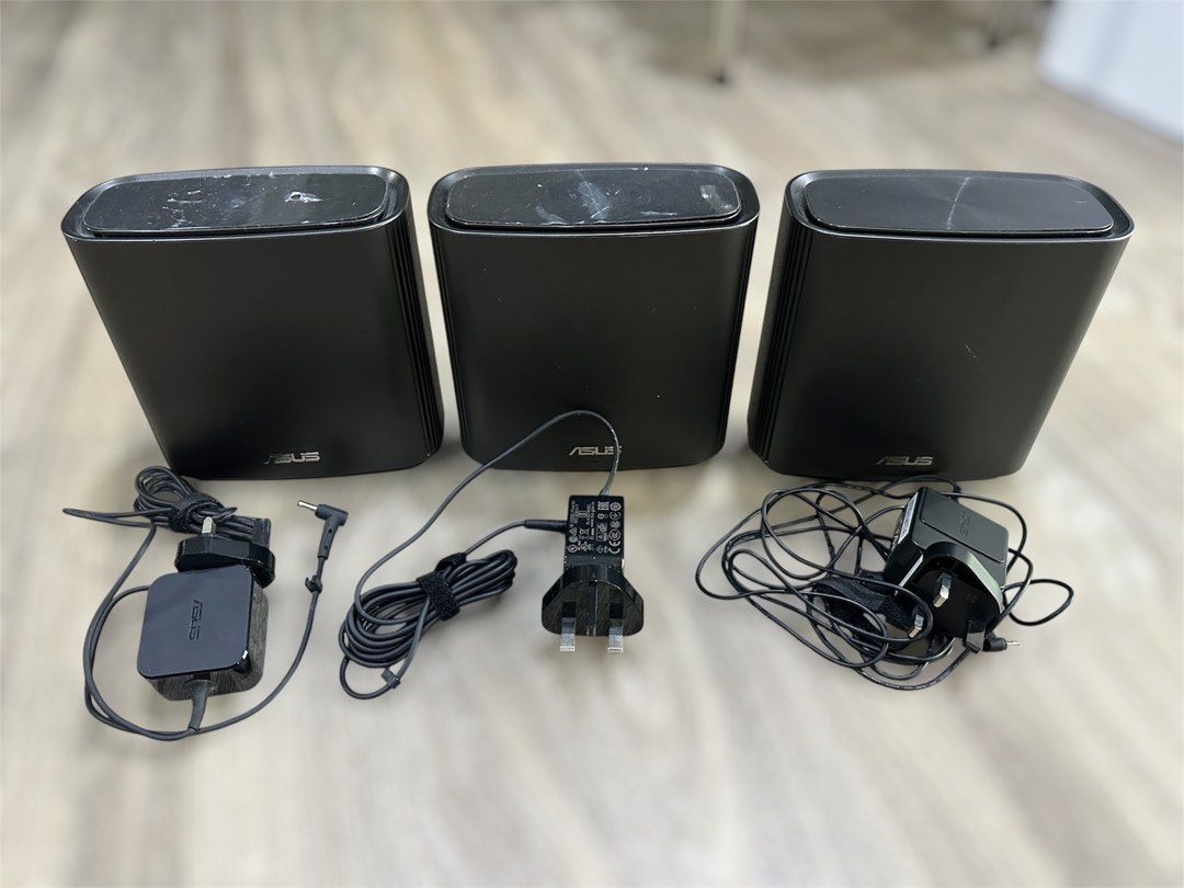ASUS ZenWiFi CT8 Wireless AC3000 Tri Band Gigabit Router, Computers ...