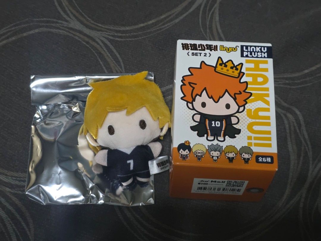 Atsumu |Haikyu!! [Linku Plush Set 2] (Category: Plushies & Soft Toys) located in Caloocan City. Submitted by aviviii (Listing ID 1470454349, Image 2). Description: REASON FOR SELLING: Didn't get my priority character, so I'm selling Atsumu to free up some space in my apartment. CONDITION: The item is in good condition. Only opened once to check the character and to take pictures for this listing. The box is also in a good condition, there's only 