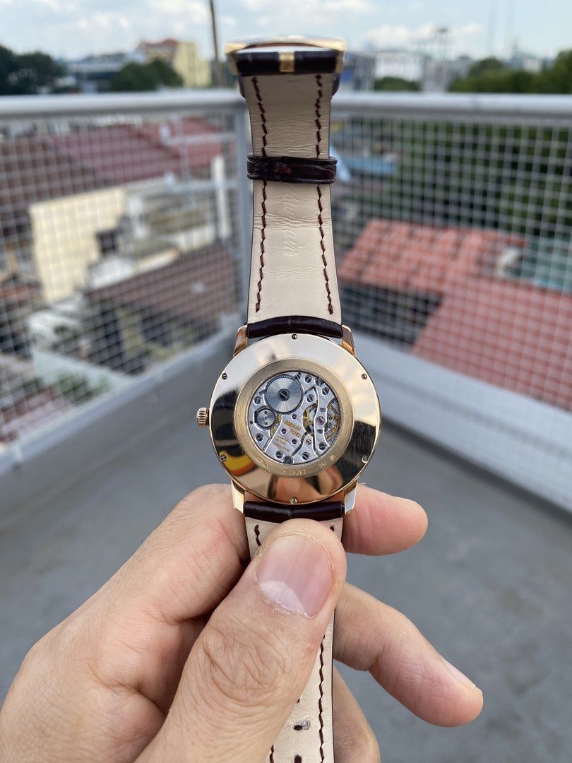 Audemars Piguet (Category: Luxury Watches) located in Manila. Submitted by drewsandel (Listing ID 1470386186, Image 2). Description: Audemars Piguet 15166OR Ultra rare model, only 1 in the market or PH Ultra thin 39mm great size for dress watch Solid rose/pink gold Factory diamond bezel Year 2011-2015 H series Good as new Watch only with authentication by R&R Patek pouch 880k 1.6m retail price..