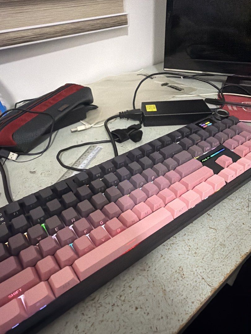 Computer Keboard Images AULA Mechanical Keyboard F108 pro, Computers & Tech, Parts ...