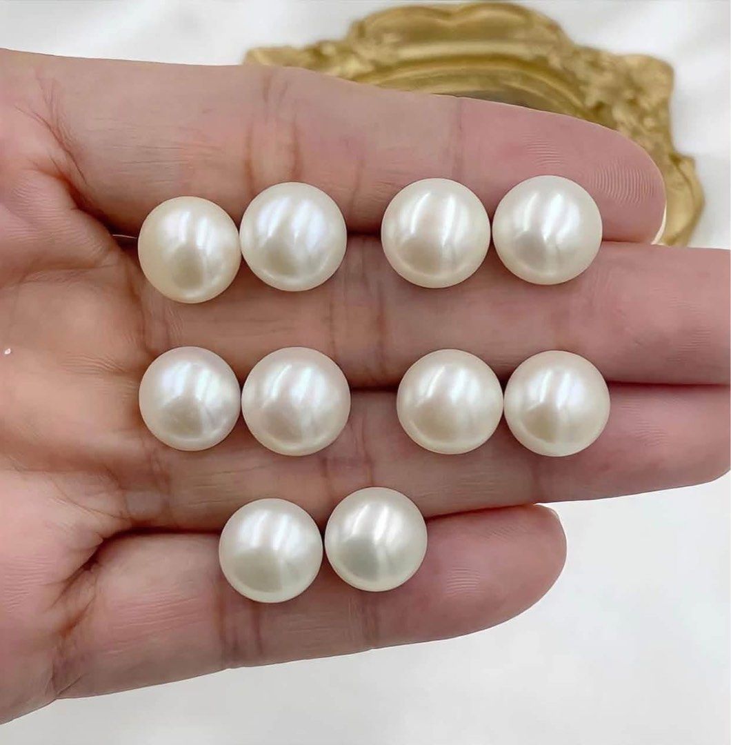 Authentic 10mm Freshwater Pearl Stud Earrings (Category: Earrings) located in Manila. Submitted by perlasdepalawan (Listing ID 1470462584, Image 1). Description: 100% REAL FRESHWATER PEARL ✔️ 100% Real/Authentic Freshwater Pearl 💯 ✔️ High Quality Pearl ✔️ Philippines Pearl 🇵🇭 ✔️ made in Palawan, Philippines 🇵🇭 Like and Follow us on FB & IG for more ✨ FB: perlasdepalawanofficial IG: perlasdepalawan.