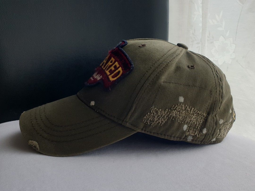 Authentic DSQUARED2 Ball Cap (Category: Caps & Hats) located in Quezon City. Submitted by WasalakTwo (Listing ID 1470418088, Image 3). Description: Bought in Japan Good as new One size fits most Open for delivery nationwide.