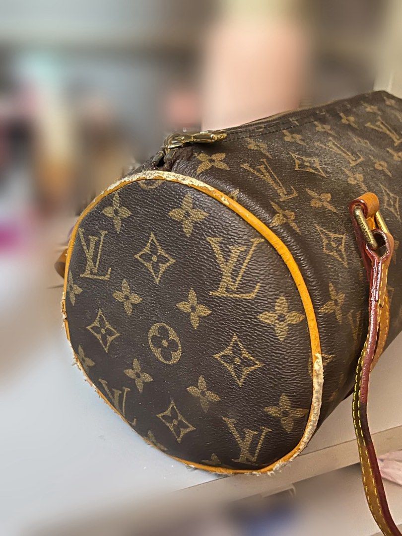 Authentic Louis Vuitton Monogram Papillon Shoulder Bag (Category: Shoulder Bags) located in Manila. Submitted by angellfjj (Listing ID 1470385857, Image 3). Description: ✨ Pre-loved vintage LV Papillon bag 💰 Price: negotiable Selling my pre-loved Louis Vuitton Monogram Papillon 19. A timeless vintage piece with its classic monogram canvas—perfect for everyday use or collectors who love vintage designer bags. Condition: - Pre-loved vintage condit