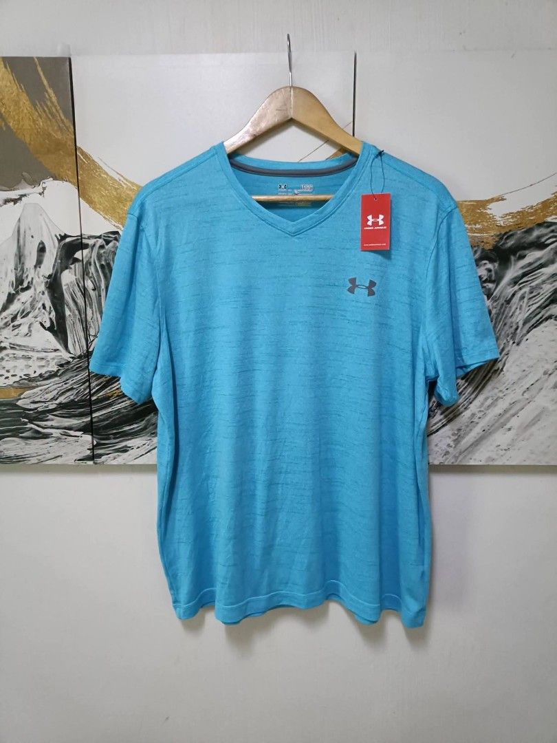 AUTHENTIC Under Armour Men's Tech (Category: Activewear) located in Magalang. Submitted by itskate_cc (Listing ID 1470460720, Image 2). Description: AUTHENTIC Under Armour Men's Tech inches Armpit to Armpit/Widht 24 Lenght/ 27 fittings is XL Excellent Condition, Issue: Message if you have any other question about sizing. We do shipping nation wide I'm also A A open for video call so that you can see the item you 're interested to buy. Courier, DH