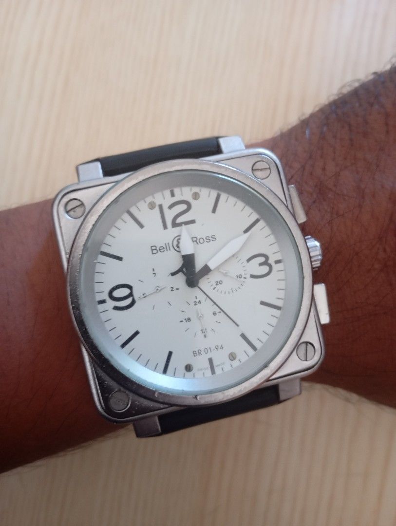 Automatic (Category: Men's Watches) located in Las Pinas. Submitted by quick_deals_great_finds2 (Listing ID 1470383078, Image 3). Description: Automatic with chronograph function big size 50mm Good working condition.