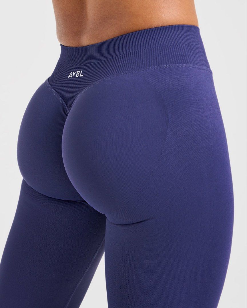 AYBL Enhance Seamless Leggings (Category: Activewear) located in Cavite. Submitted by itsreallymilcah (Listing ID 1470542413, Image 2). Description: AYBL Enhance Seamless Leggings Color: Storm Blue Material: 92% Nylon, 8% Elastane Size: Small Condition: 9/10 Like new!! .