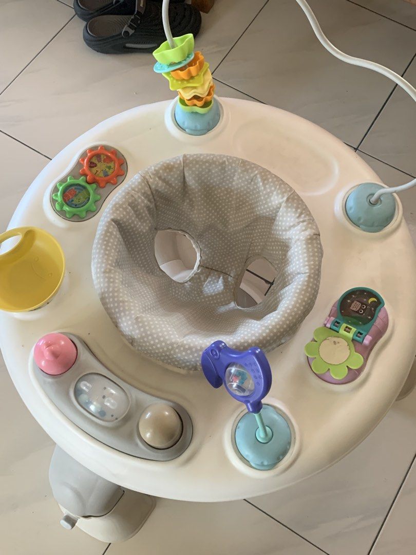 Baby activity center and bouncer (Category: Infant Playtime) located in Calamba. Submitted by wear_haus (Listing ID 1470370603, Image 2). Description: 1500 orig price 3500 📍Cabuyao Laguna Pickup/Lalamove.