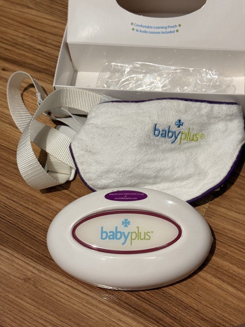 BabyPlus Prenatal Education System with Learning Pouch and Manual (Category: Maternity Care) located in Pasay City. Submitted by dianeccloset (Listing ID 1470412335, Image 3). Description: Bought March 2026. Last used July 2026. SF to be shouldered by buyer Pickup via Grab or Lalamove for Metro Manila buyers only. - Authentic BabyPlus prenatal education system - Designed for early cognitive development and bonding during pregnancy - Includes main