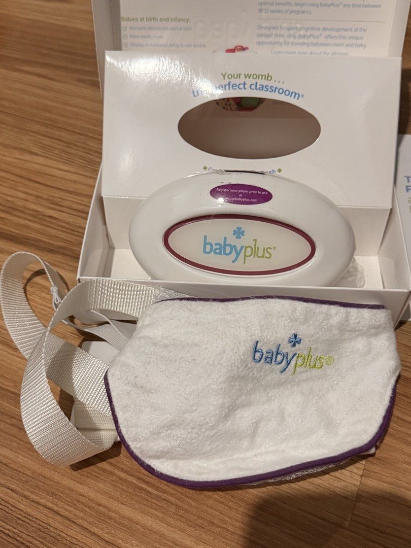BabyPlus Prenatal Education System with Learning Pouch and Manual (Category: Maternity Care) located in Pasay City. Submitted by dianeccloset (Listing ID 1470412335, Image 2). Description: Bought March 2026. Last used July 2026. SF to be shouldered by buyer Pickup via Grab or Lalamove for Metro Manila buyers only. - Authentic BabyPlus prenatal education system - Designed for early cognitive development and bonding during pregnancy - Includes main
