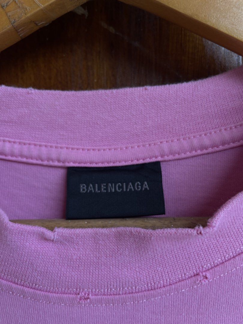 BALENCIAGA‼️‼️‼️ (Category: Formal Shirts) located in Dumaguete. Submitted by Jazpherto (Listing ID 1470417859, Image 3). Description: BALENCIAGA‼️‼️‼️ 22 width. 27.5 length s on tag (oversize fit) *distressed design see pics for more details 450+85 shipping fee.