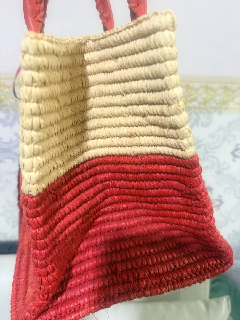 Balenciaga raffia bag (Category: Luxury Bags & Wallets) located in Manila. Submitted by luxurylover88888 (Listing ID 1470430986, Image 3). Description: No flaw Rank ab+++++ With dustbag Guaranteed authentic .
