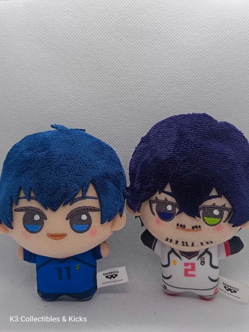 Bandai Blue Lock Chibigurumi - Isagi and Aiku, Toys & Collectibles ...