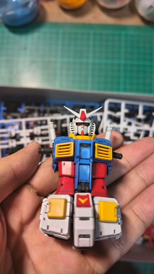 Bandai RG 1/144 RX-78-2 Gundam Ver.2.0 Model Kit, Toys & Collectibles ...