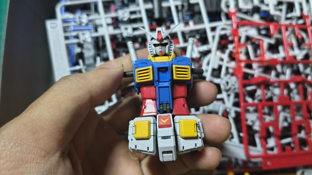 Bandai RG 1/144 RX-78-2 Gundam Ver.2.0 Model Kit, Toys & Collectibles ...