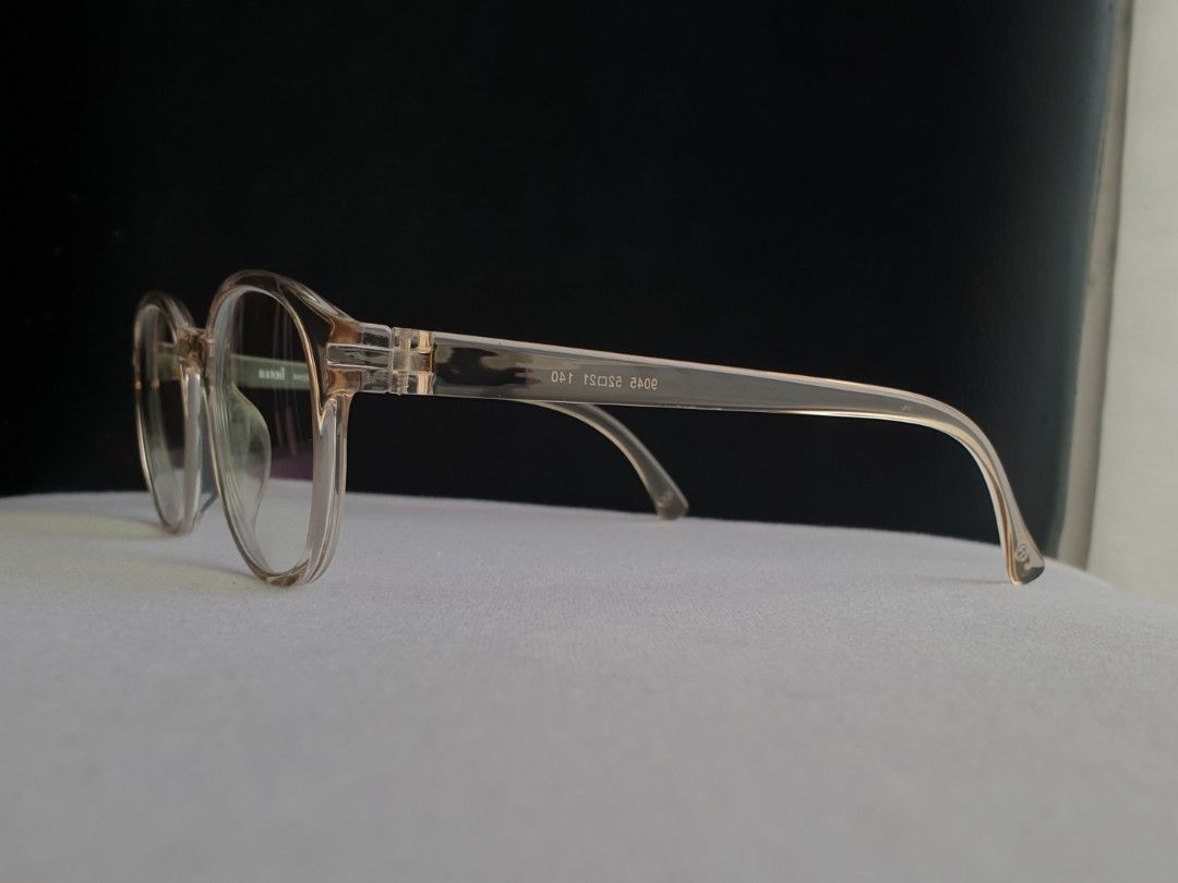 Bandi Transparent Eyeglass Frame (Category: Sunglasses & Eyewear) located in Quezon City. Submitted by WasalakTwo (Listing ID 1470434921, Image 3). Description: Bought in Korea Durable and high quality Excellent condition Clean and presentable Lens are graded, but replaceable Open for delivery nationwide Front Width 14cm Front Height 4.8cm.