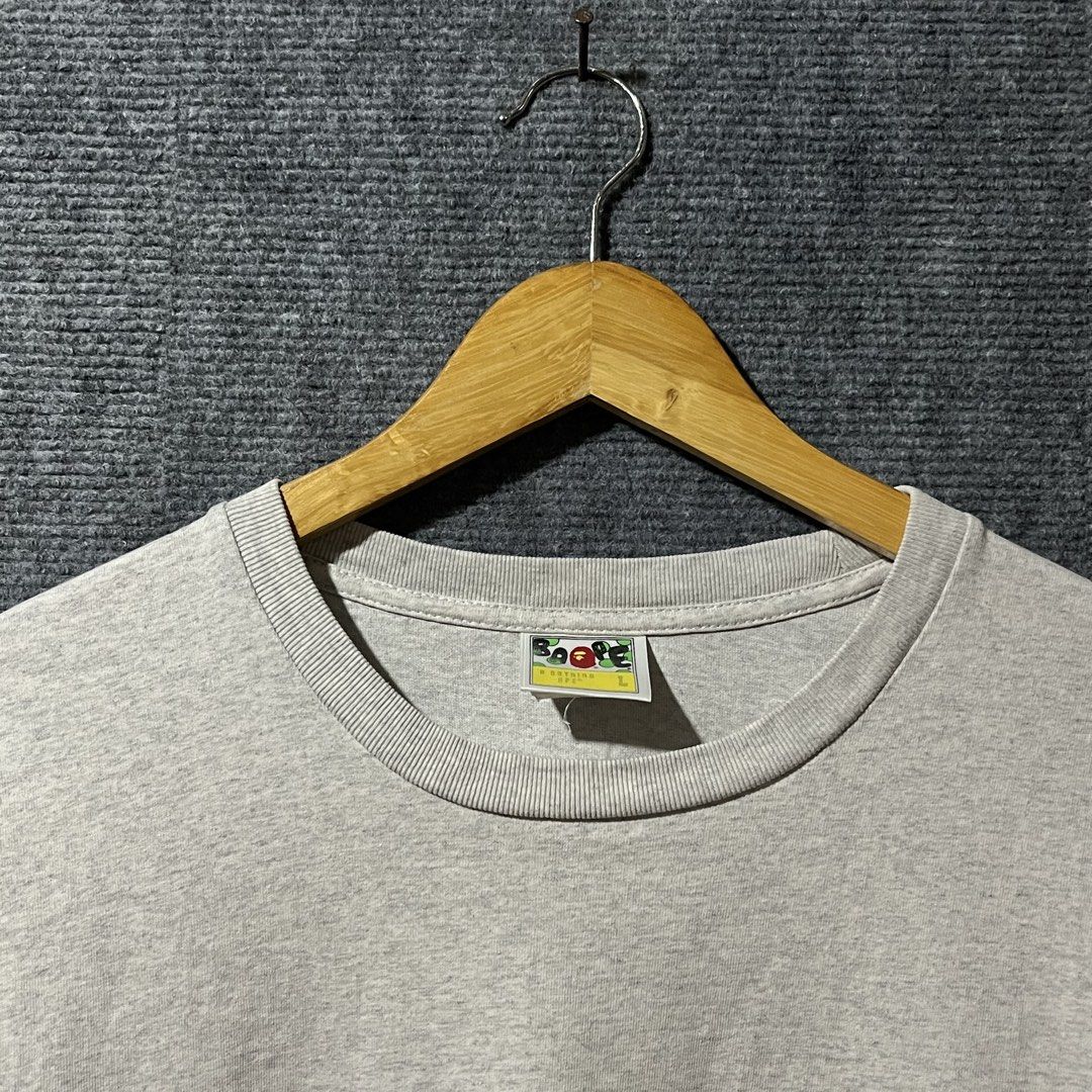 BAPE ONE POINT RELAXED FIT TEE (Category: Activewear) located in Naga. Submitted by goodfinds_only.v1 (Listing ID 1470429132, Image 2). Description: FOR SALE -BAPE ONE POINT RELAXED FIT TEE SIZE:LARGE ON TAG MEASUREMENTS WIDTH:23 INCHES LENGTH:30 INCHES COLOR RATE:10/10 EXCELLENT CONDITION NO FLAWS SINGLE STITCH ALL OVER DM ME TO PURCHASE! LOC:NAGA CITY BICOL.