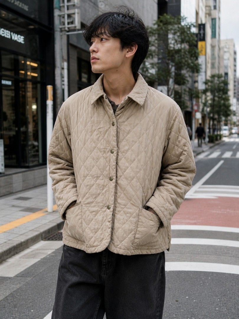 BARBOUR QUILTED JACKET FOR MEN'S (Category: Coats, Jackets and Outerwear) located in Baguio. Submitted by vertex_nga.pow (Listing ID 1470525214, Image 1). Description: BARBOUR QUILTED JACKET FOR MEN'S LARGE SIZE DIMENSION 28L BY 23 ARMPIT TO ARMPIT 18 INCHES SHOULDER TO SHOULDER 24.5 INCHES SLEEVE GOOD CONDITION BAGUIO LOCATION PLUS SF SA MALAYU JNT COURIER PASS COD UNLI VOUCH PRICE:1880 ONLY PM DM PM DM IF INTERESTED ONLY.