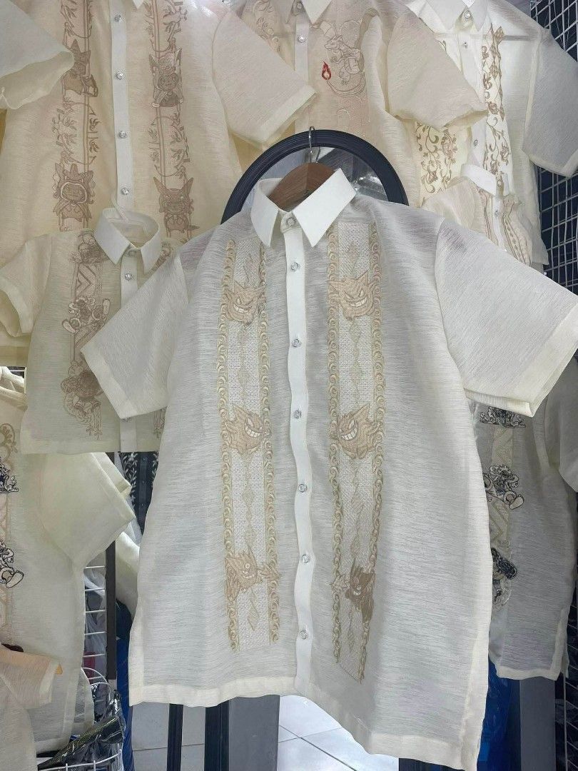 BARONG POKEMON (Category: Coats, Jackets and Outerwear) located in Pasig City. Submitted by alozrongba (Listing ID 1470523061, Image 3). Description: *🔥 GREENHILLS BARONG ALERT - TRADITIONAL x ANIME EDITION 🔥* *POKÉMON x ONE PIECE BARONG - ADULT & KIDS* Boring Barong? Hindi dito! *THE FIRST & ORIGINAL ANIME TRADITIONAL BARONG SA GREENHILLS!* Pang-ninong na formal, pero pang-Straw Hat at Pokémon Trainer pa rin ang dating! *📍 VISIT US NOW:* *GRE