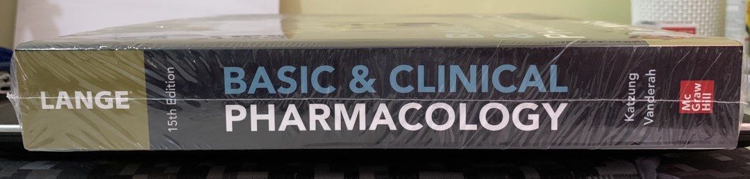 Basic and Clinical Pharmacology Katzung 15th ed (Category: Textbooks) located in Valenzuela. Submitted by heypapermoon (Listing ID 1470436697, Image 3). Description: Basic & Clinical Pharmacology by Katzung 15th edition Copy right: 2021 Bought at C&E bookshop for 3k Selling it for only 1,600 pesos Never been used (still in its plastic) Message me here for any question regarding the item Location: Valenzuela City MOD: J&T SF: Luzon (50), Visayas &