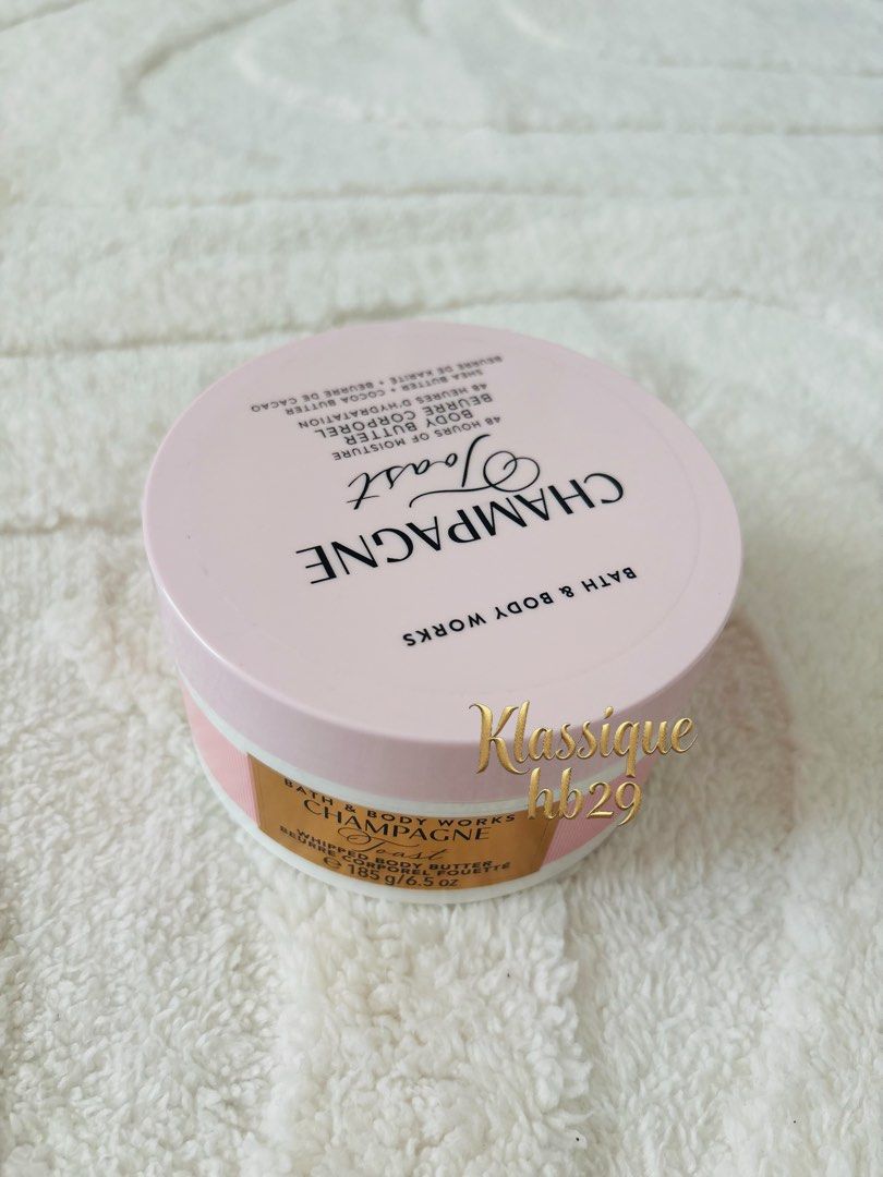 Bath and body works (Category: Body Care) located in Lipa City. Submitted by klassique_handbags (Listing ID 1470426547, Image 2). Description: ✅Available✅ ❤️Bath & body works❤️ Body butter 24 hours moisture 💯original 🇱🇷sf not included courier Lbc 📦 ❗️Paubos sale❗️ 400 php Disclaimer: All trademarks, logos, and brand names mentioned or used in our products/services are the property of their respective owners. Any references to copyrightedr mat