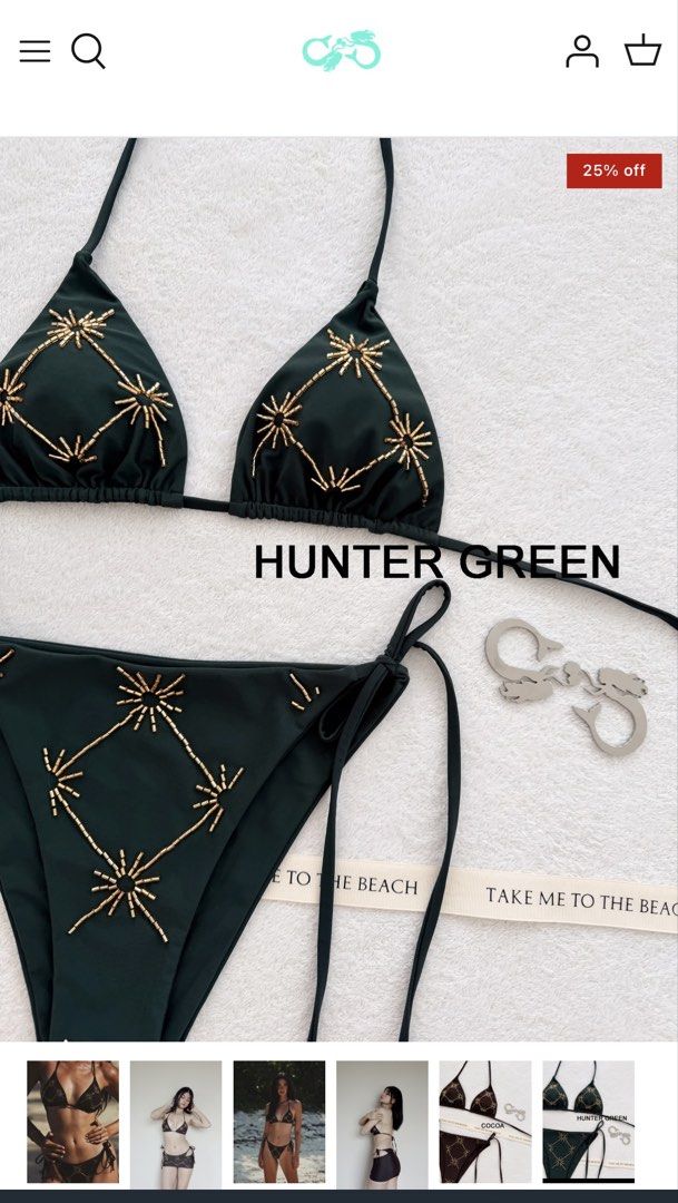 Beaded Swimsuit (Category: Bikinis & Swimsuits) located in Manila. Submitted by mamk0823 (Listing ID 1470502957, Image 1). Description: SELLING AS A SET (BIKINI TOP, BOTTOM, AND SKIRT) .