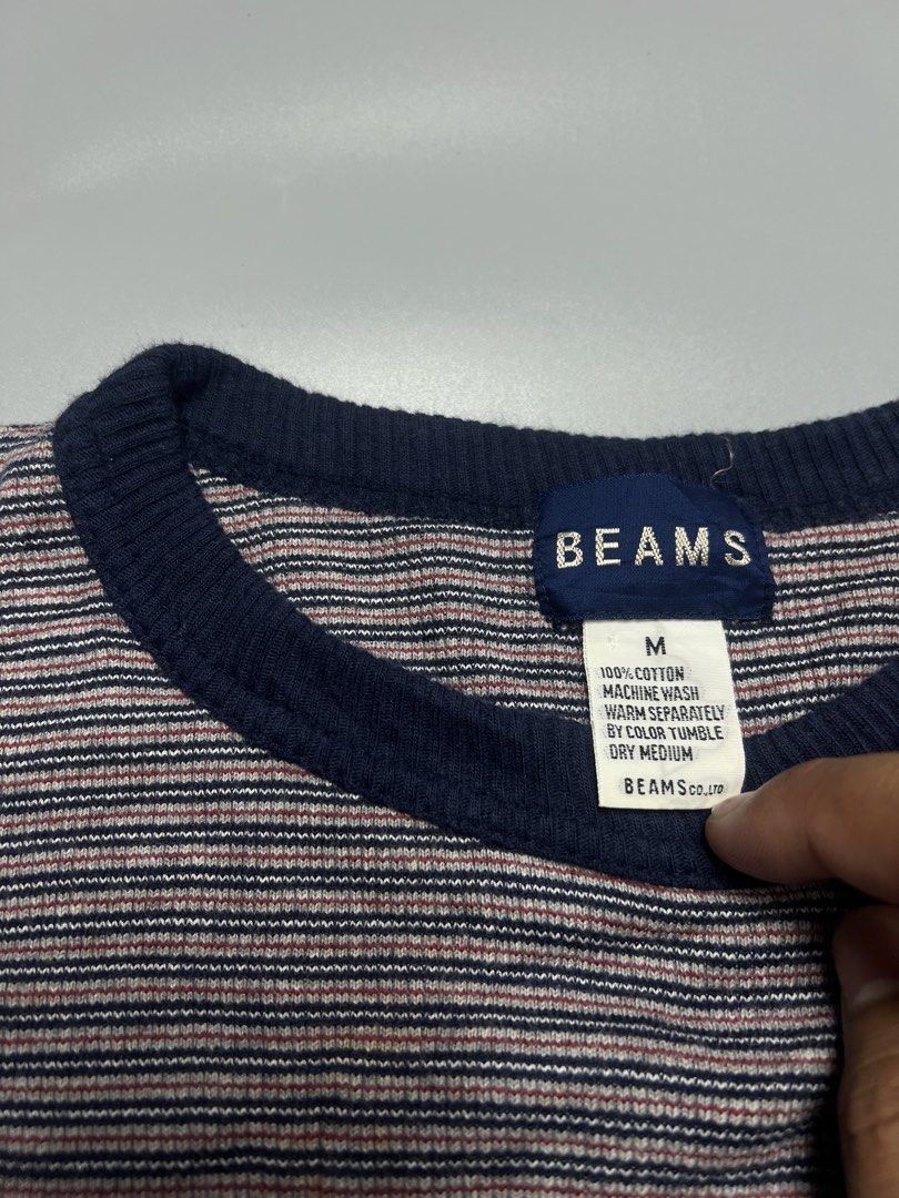 Beams T shirt (Category: Tshirts & Polo Shirts ) located in Ragay. Submitted by sergesalgado (Listing ID 1470511454, Image 2). Description: Beams shirt Width:16 Length:26 Issue: 2 stain washable .