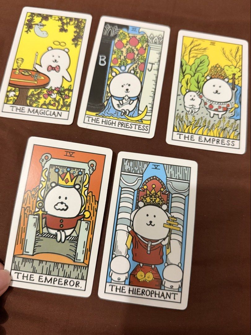 BEAR TAROT CARDS (Category: Trading Cards Accessories) located in Taguig. Submitted by finds.market88 (Listing ID 1470364481, Image 3). Description: BEAR TAROT CARDS COMPLETE CARDS BNEW ON HAND 📸ACTUAL ITEM POSTED .
