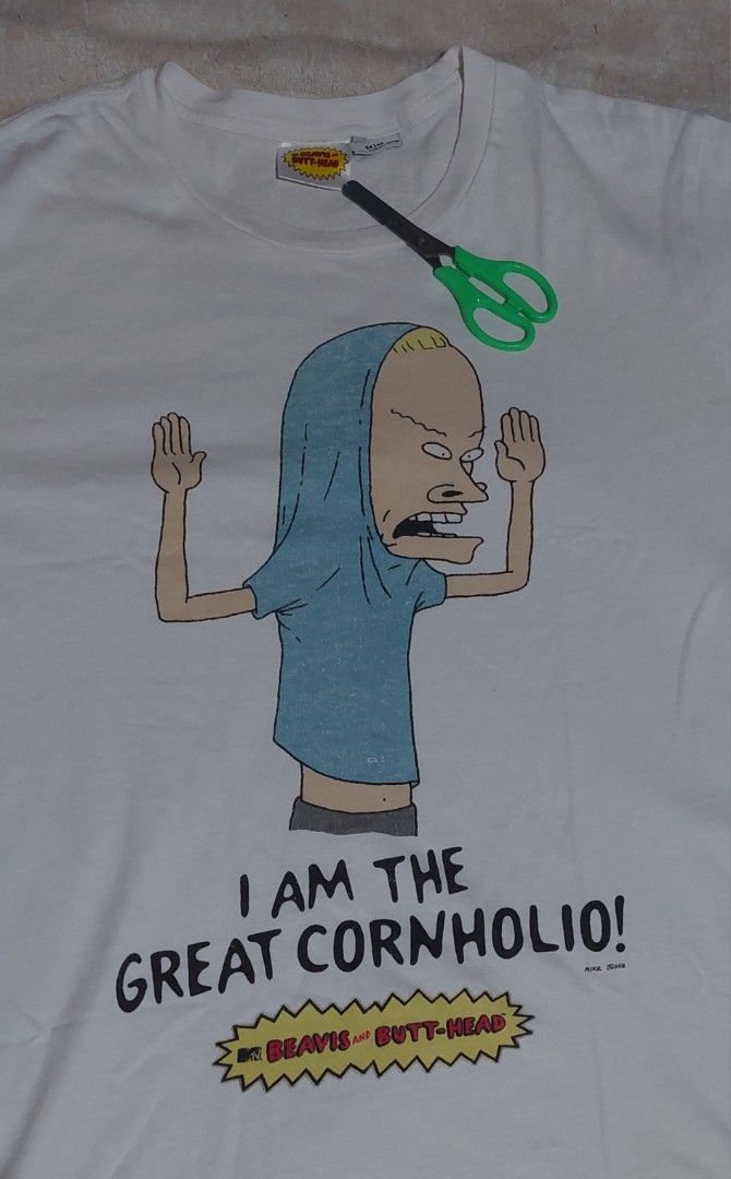 Beavis and Butt-Head cornholio tshirt (Category: Tshirts & Polo Shirts ) located in Daet. Submitted by stonervoid (Listing ID 1470513820, Image 2). Description: Beavis and Butt-Head cornholio tshirt 20x25.5 400 shipped.