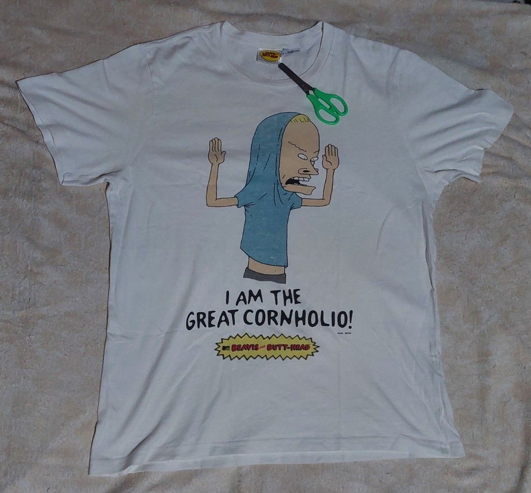 Beavis and Butt-Head cornholio tshirt (Category: Tshirts & Polo Shirts ) located in Daet. Submitted by stonervoid (Listing ID 1470513820, Image 1). Description: Beavis and Butt-Head cornholio tshirt 20x25.5 400 shipped.