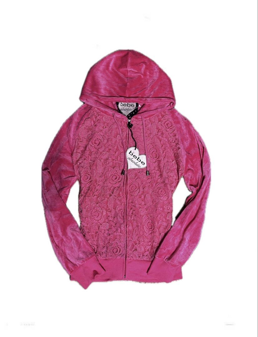 BEBE Lace Tracksuit Set y2k (Category: Longsleeves) located in Rizal. Submitted by ryaa.x (Listing ID 1470545316, Image 2). Description: Can fit to small to large With tags.