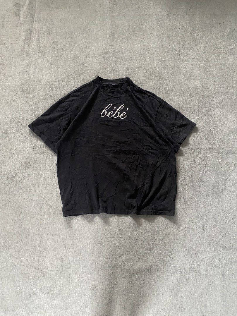 Bebe Shirt (Category: Tshirts & Polo Shirts ) located in Ozamiz City. Submitted by thriftnikael (Listing ID 1470512125, Image 1). Description: width: 25 length: 28 size: XL - XXL Color rate: 10/10 Condition: 10/10 Issue: n/a.