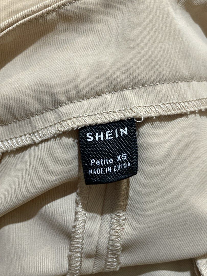 beige petite xs shorts (Category: Shorts) located in Manila. Submitted by happymoon_0ae0c8 (Listing ID 1470479380, Image 3). Description: - high waist with button closure and belt loops - beige/cream - negotiable .