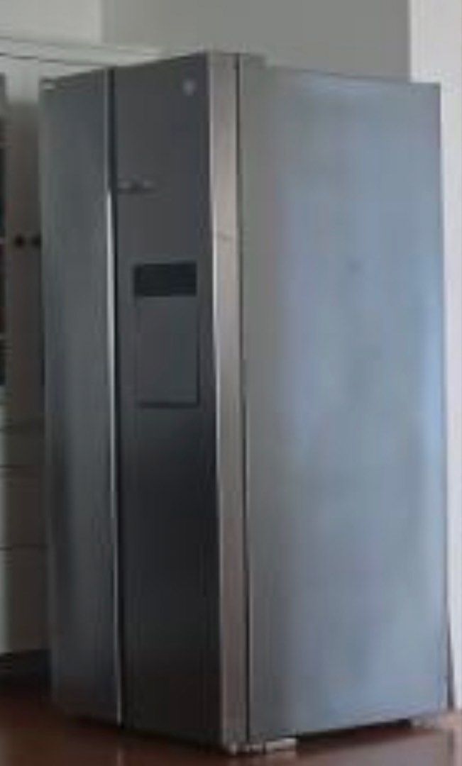 Beko Side-by-Side Refrigerator with Water Dispenser (Category: Refrigerators and Freezers) located in Makati City. Submitted by theacd (Listing ID 1470444131, Image 2). Description: -lalamove and pick up shoulder by buyer - Beko Brand - Sleek stainless steel finish with modern side-by-side design - Convenient exterior water and ice dispenser on the front door - Spacious interior with adjustable glass shelves and door bins - Bottom crisper drawers