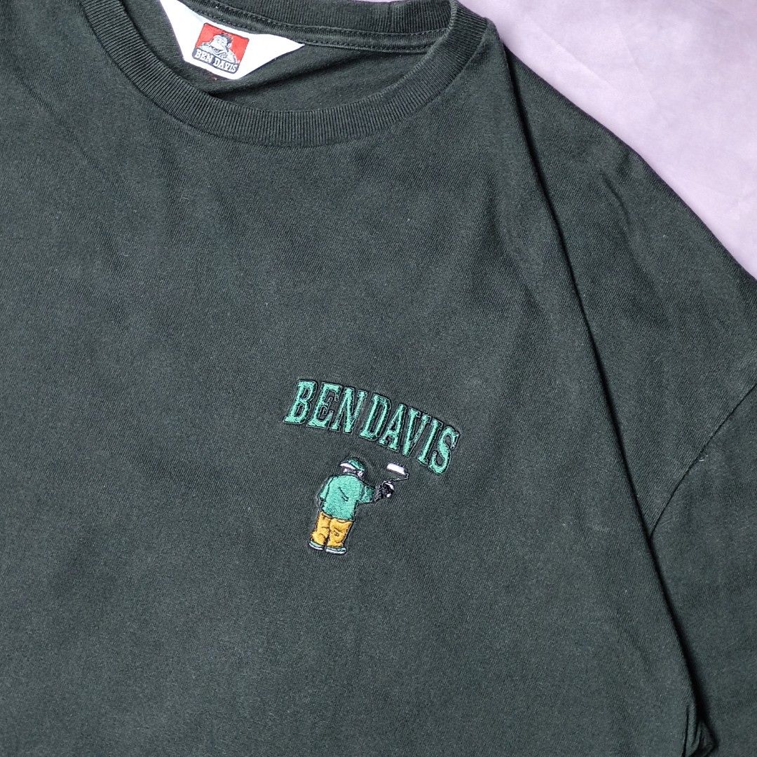 Ben Davis Embroidered Painter T-Shirt (Category: Tshirts & Polo Shirts ) located in San Jose. Submitted by dripdropph22 (Listing ID 1470354501, Image 3). Description: Ben Davis Embroidered Painter T-Shirt 499 + sf Ben Davis was founded in San Francisco in 1935 and remains a staple of American workwear and global streetwear. This piece originates from the brand's popular licensed Japanese streetwear line, produced by licensee Navi or specialized d